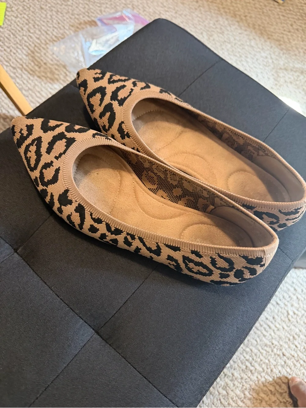 Old Navy Leopard Pointed-Toe Flats - Picture 13 of 15